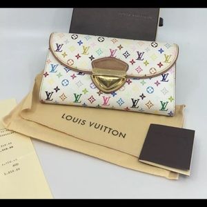 Authentic LV Portefeuille Multi Color Wallet